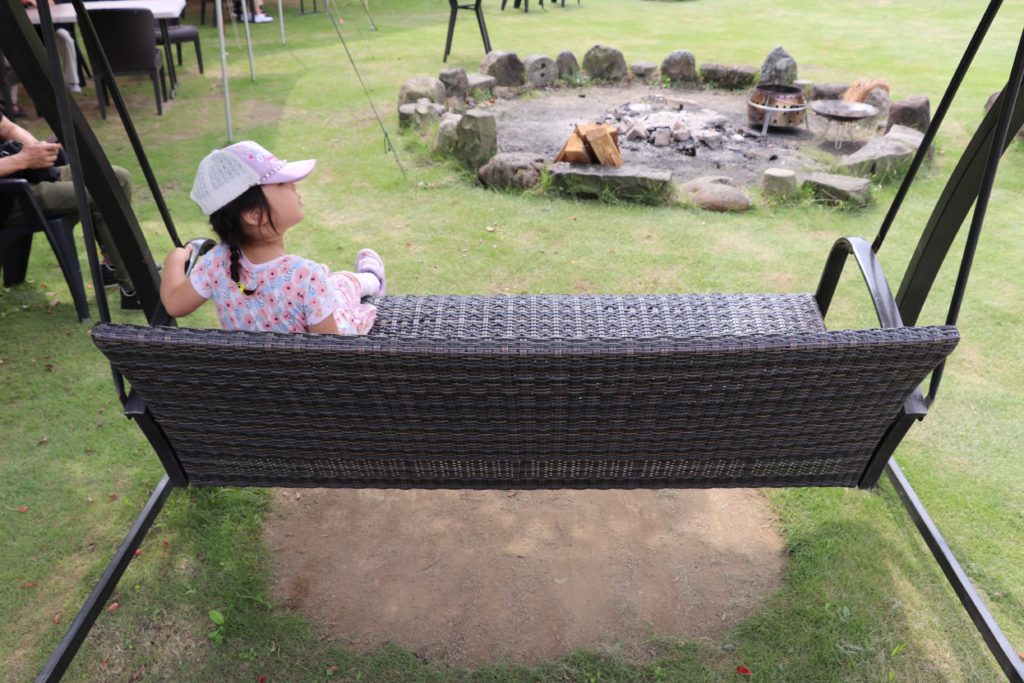 福岡県うきは市きふねの椅子型ブランコ